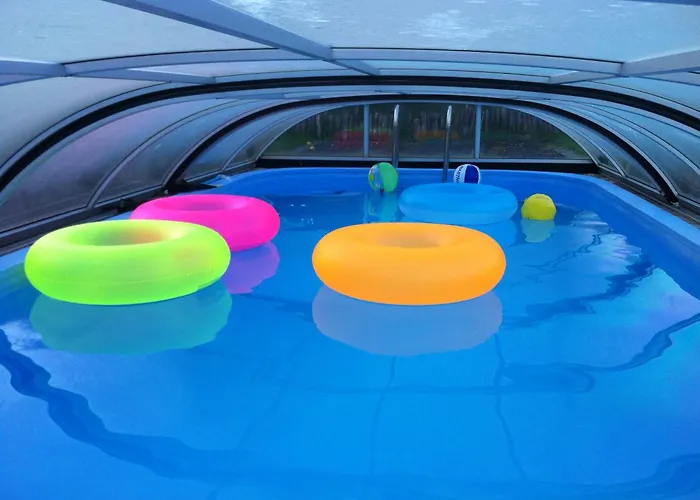 בית נופש Nyuszifuelhaz Im Weinberg Mit Pool